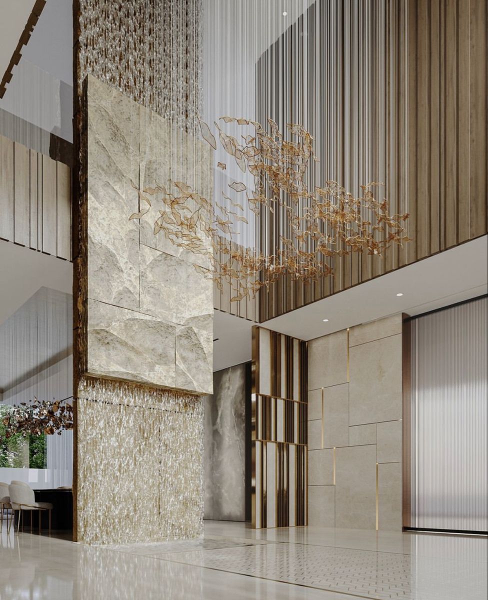 Boutique Hotel Suite with Bookmatched Marble & Cove Lighting #6